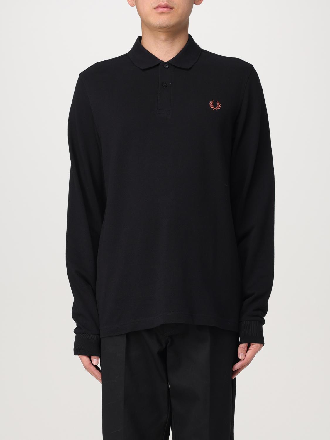 FRED PERRY POLO: Polo herren Fred Perry, Schwarz - Img 1