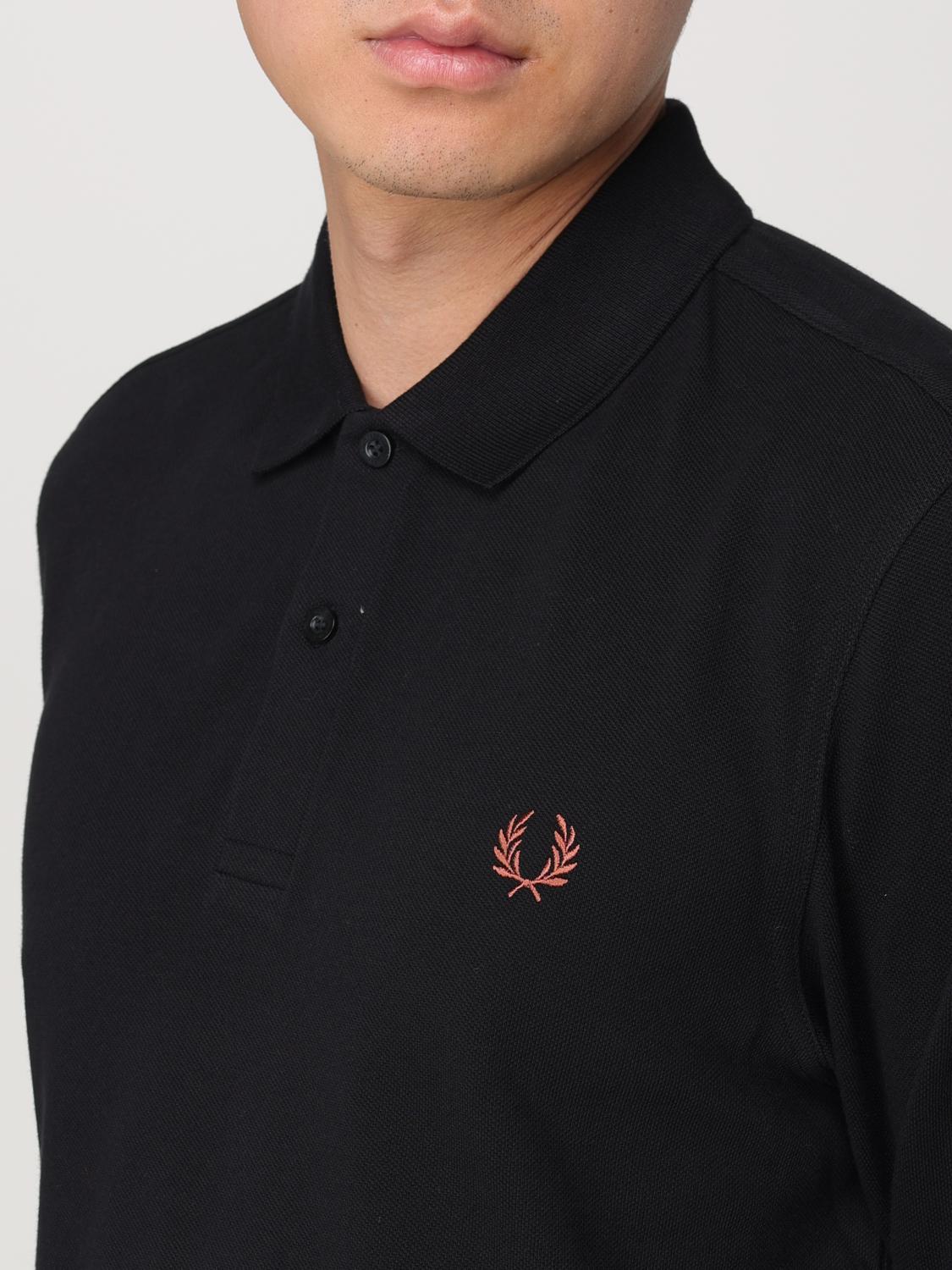 FRED PERRY POLO: Polo herren Fred Perry, Schwarz - Img 3