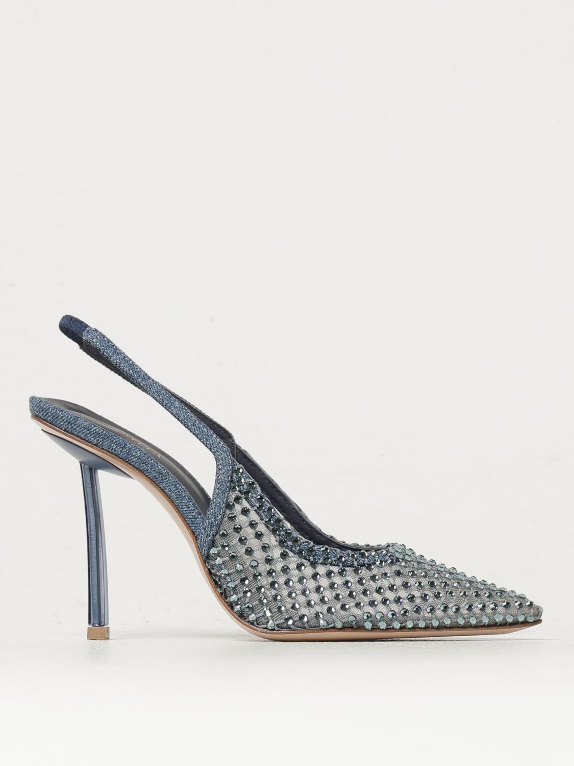 LE SILLA HEELED SANDALS: Heeled sandals woman Le Silla, Blue - Img 1