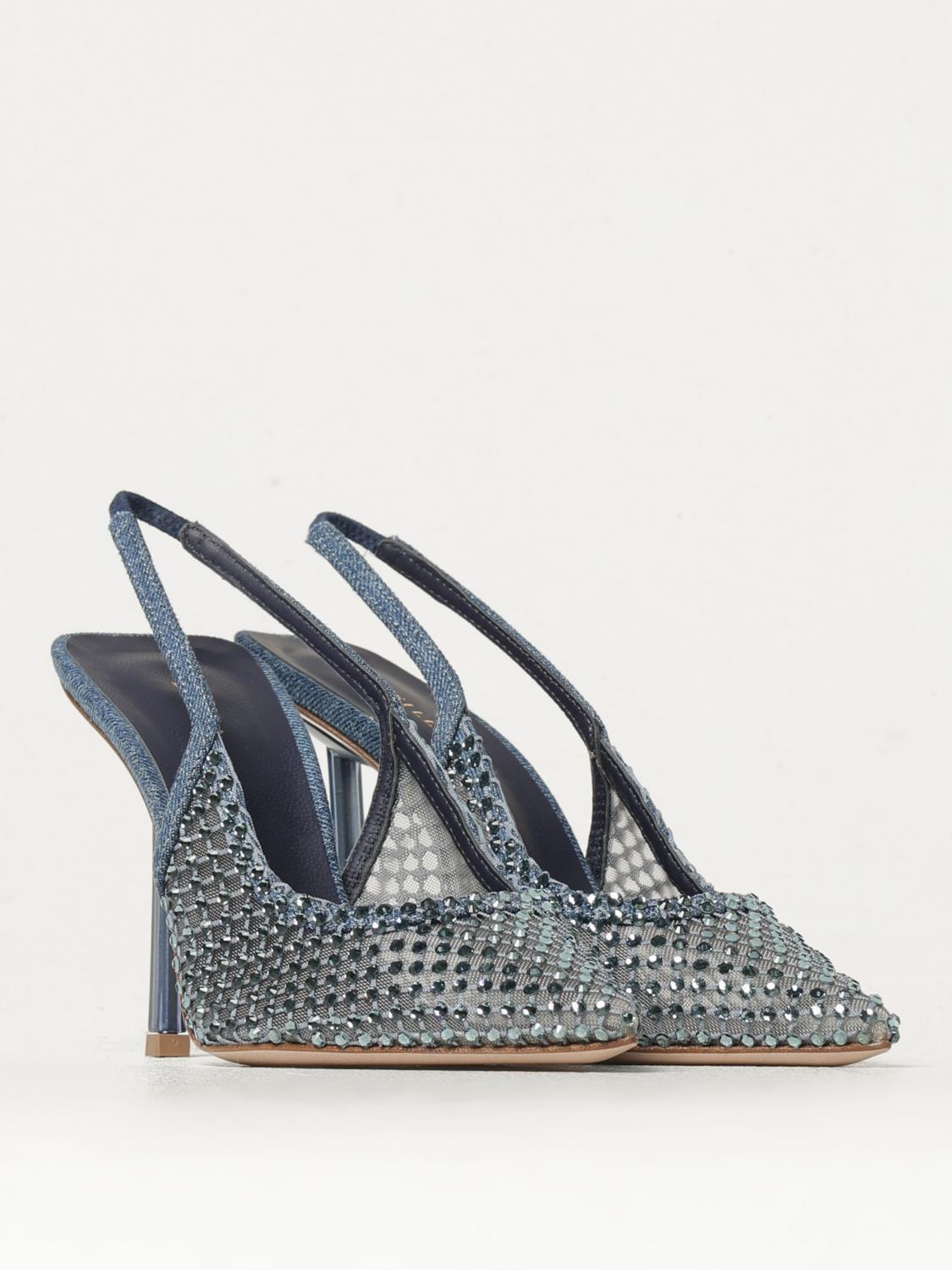 LE SILLA HEELED SANDALS: Heeled sandals woman Le Silla, Blue - Img 2