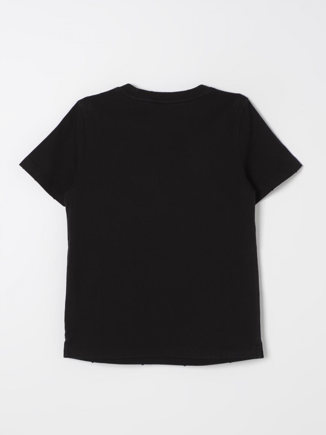 SUN 68 T-SHIRT: Polo shirt kids SUN68, Black - Img 2