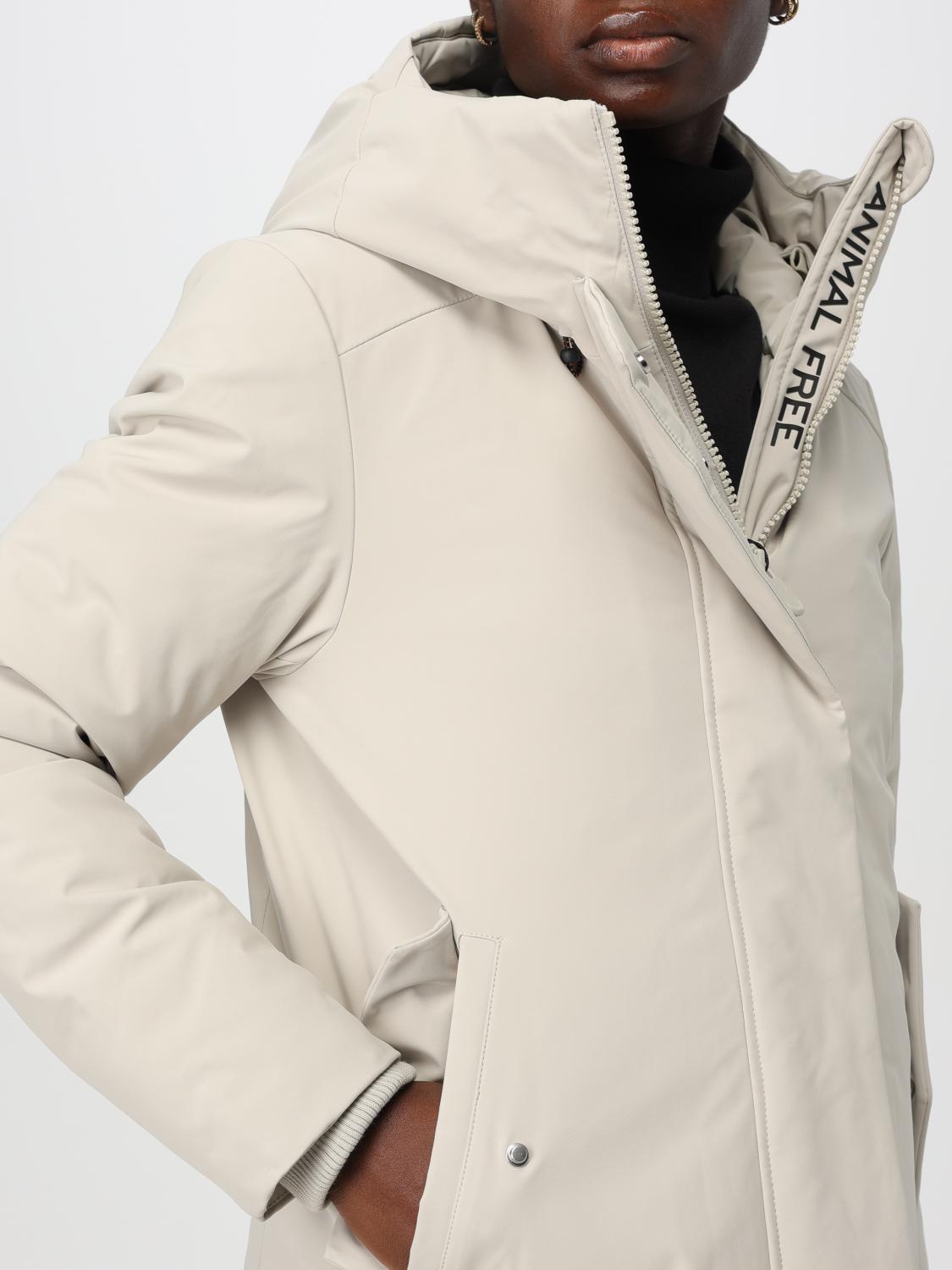 SAVE THE DUCK JACKET: Coat woman Save The Duck, Beige - Img 4