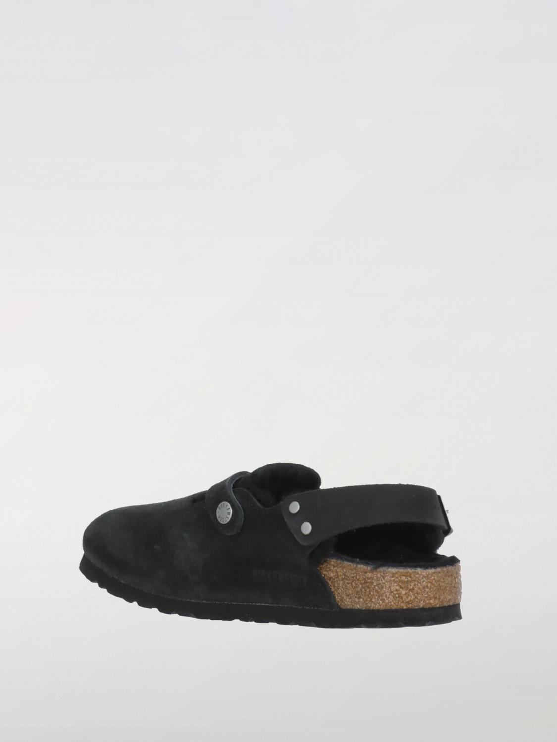 BIRKENSTOCK FLAT SHOES: Shoes woman Birkenstock, Black - Img 3