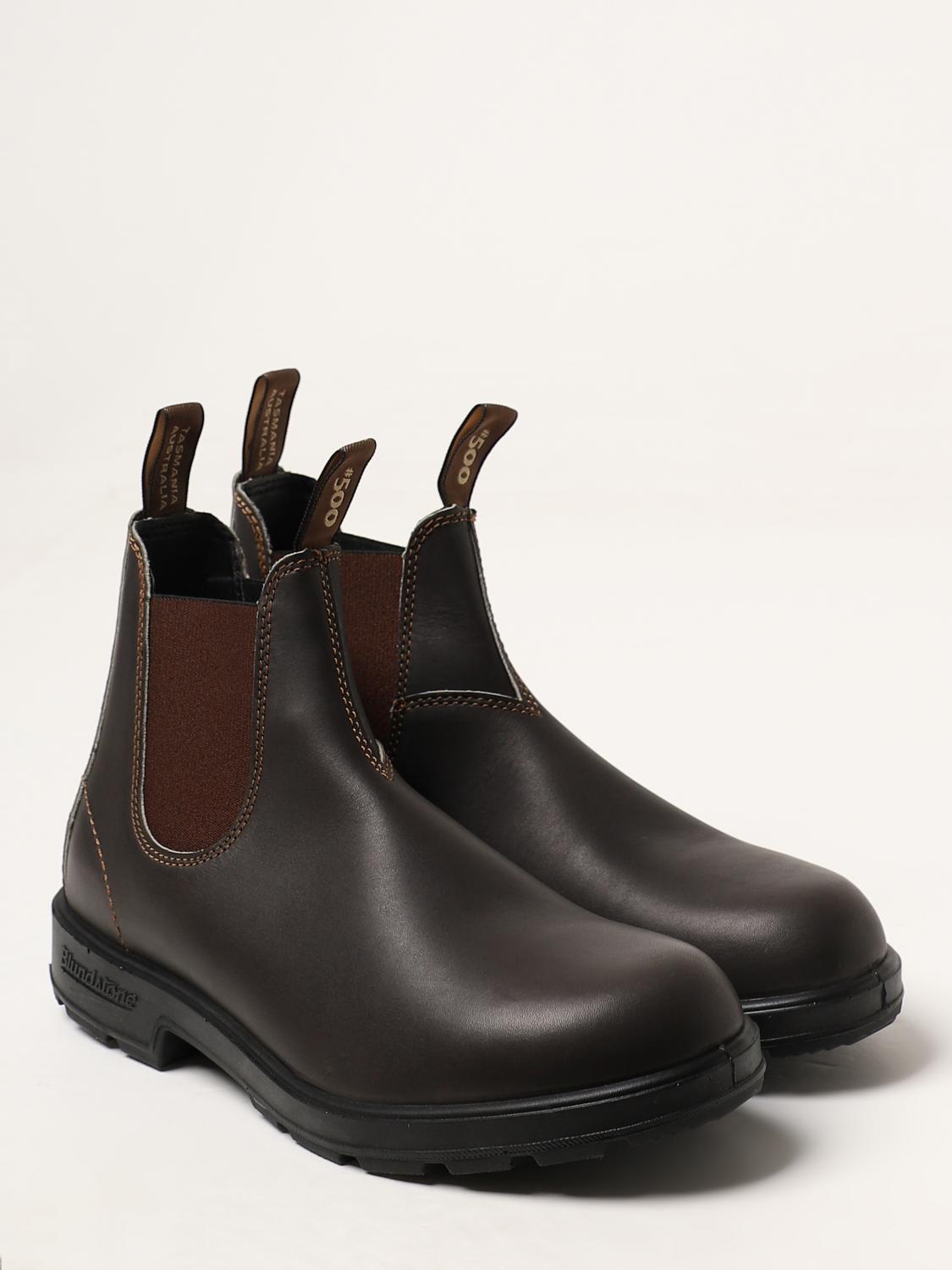 BLUNDSTONE BOTTINES: Chaussures homme Blundstone, Marron - Img 2