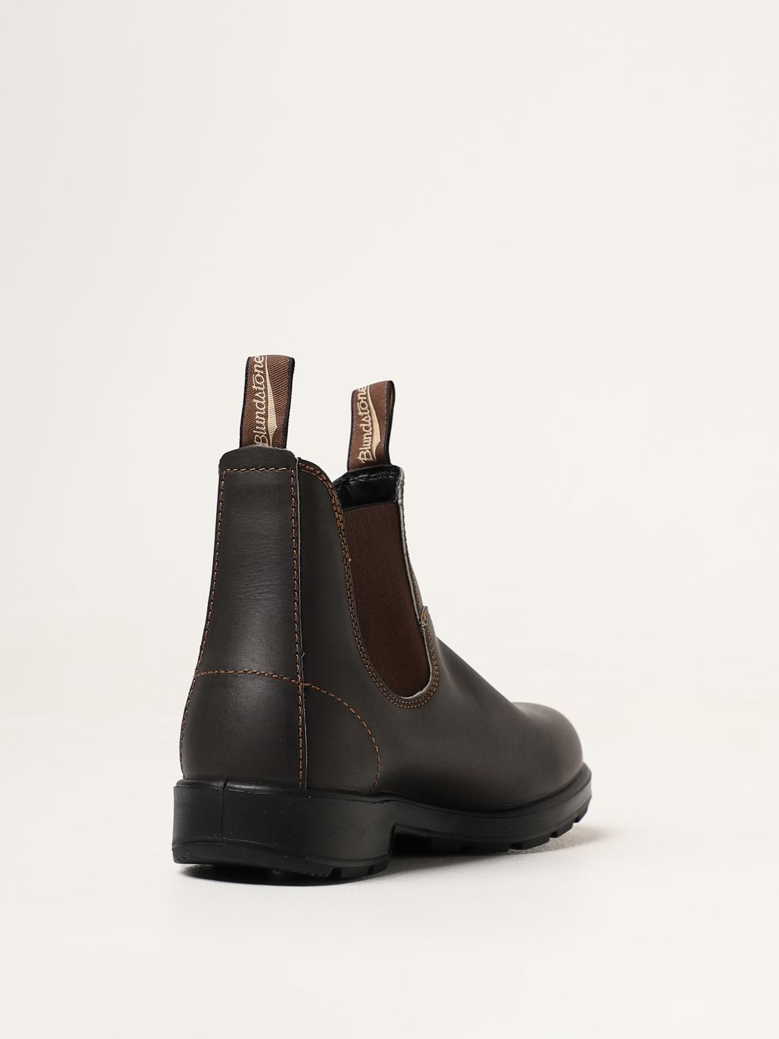 BLUNDSTONE BOTTINES: Chaussures homme Blundstone, Marron - Img 3