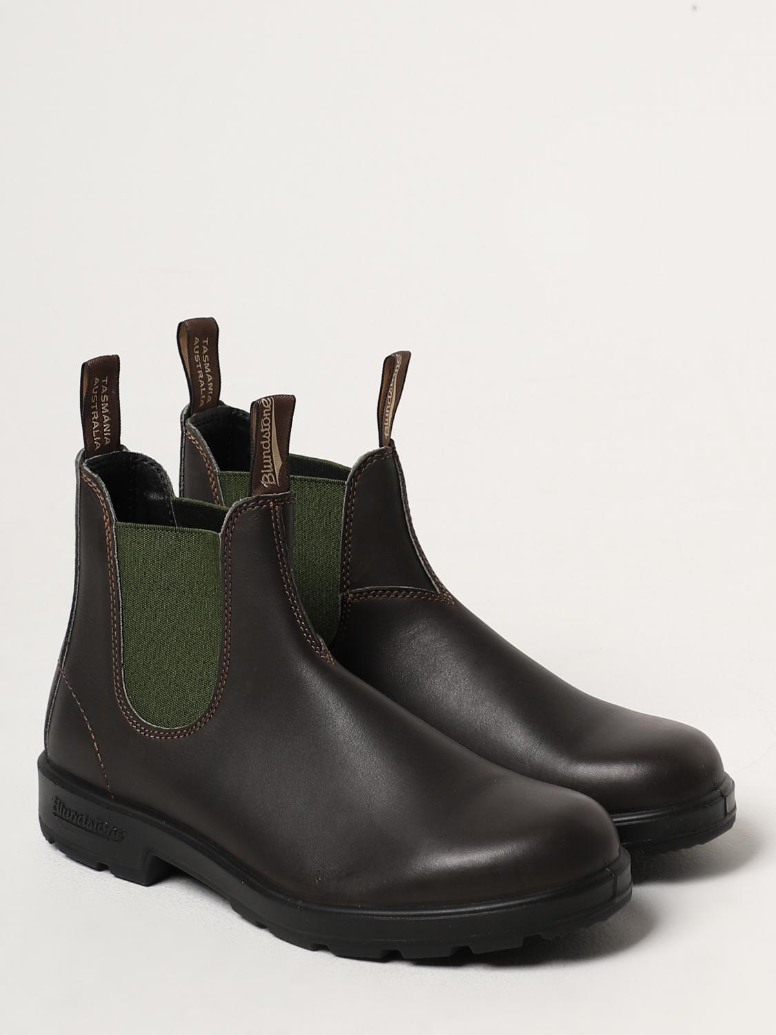 BLUNDSTONE STIVALETTI: Stivaletto 519 Blundstone in pelle , Marrone - Img 2