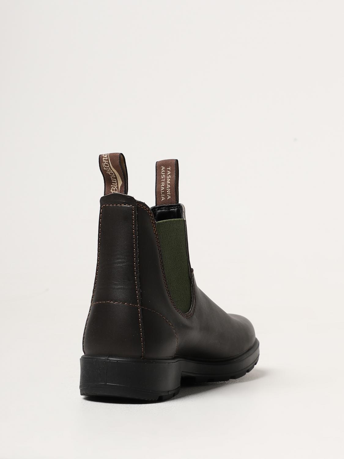 BLUNDSTONE STIVALETTI: Stivaletto 519 Blundstone in pelle , Marrone - Img 3