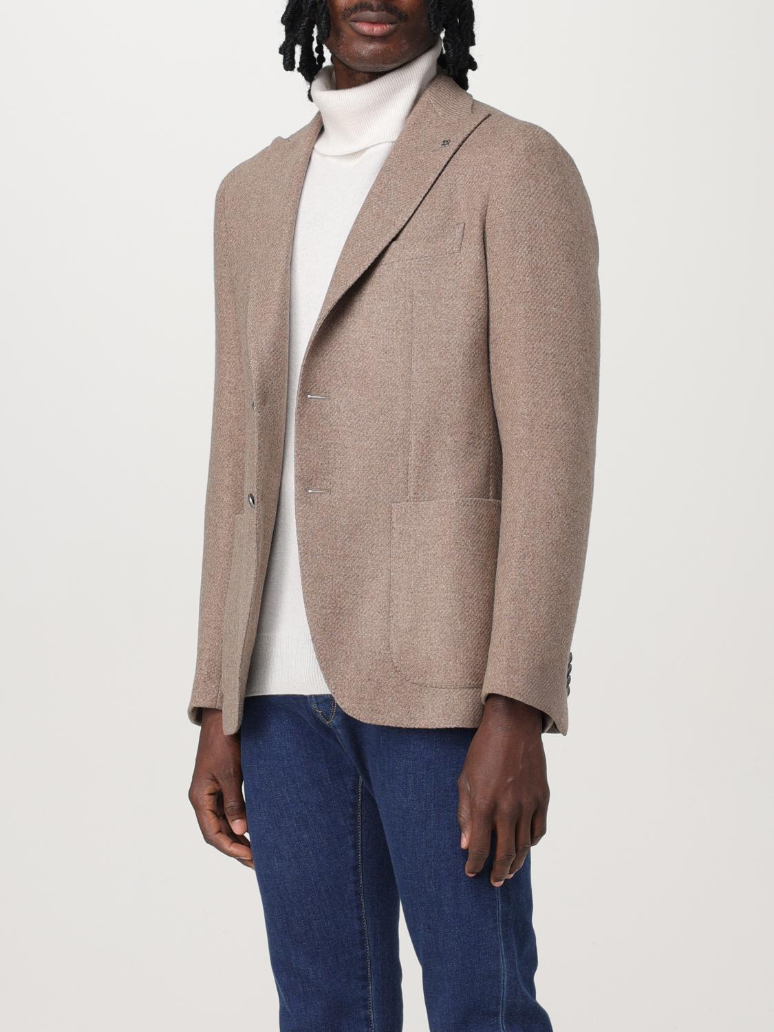 TAGLIATORE BLAZER: Veste homme Tagliatore, Taupe - Img 3