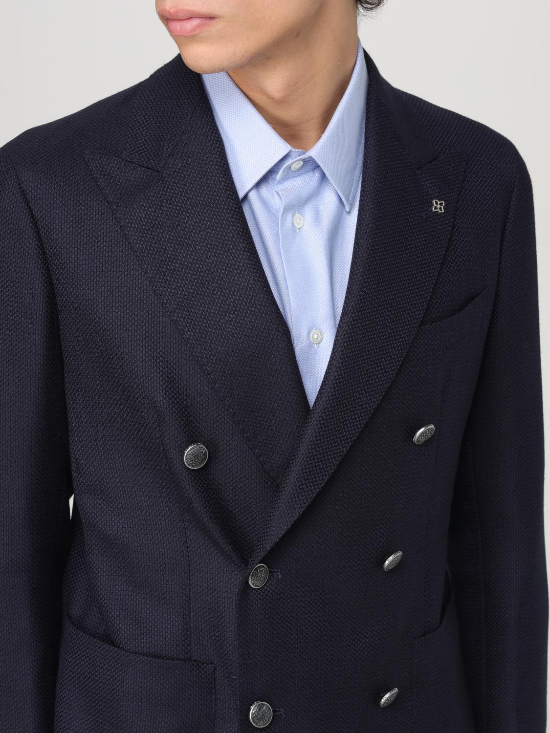 TAGLIATORE BLAZER: Tagliatore men's blazer, Blue - Img 4