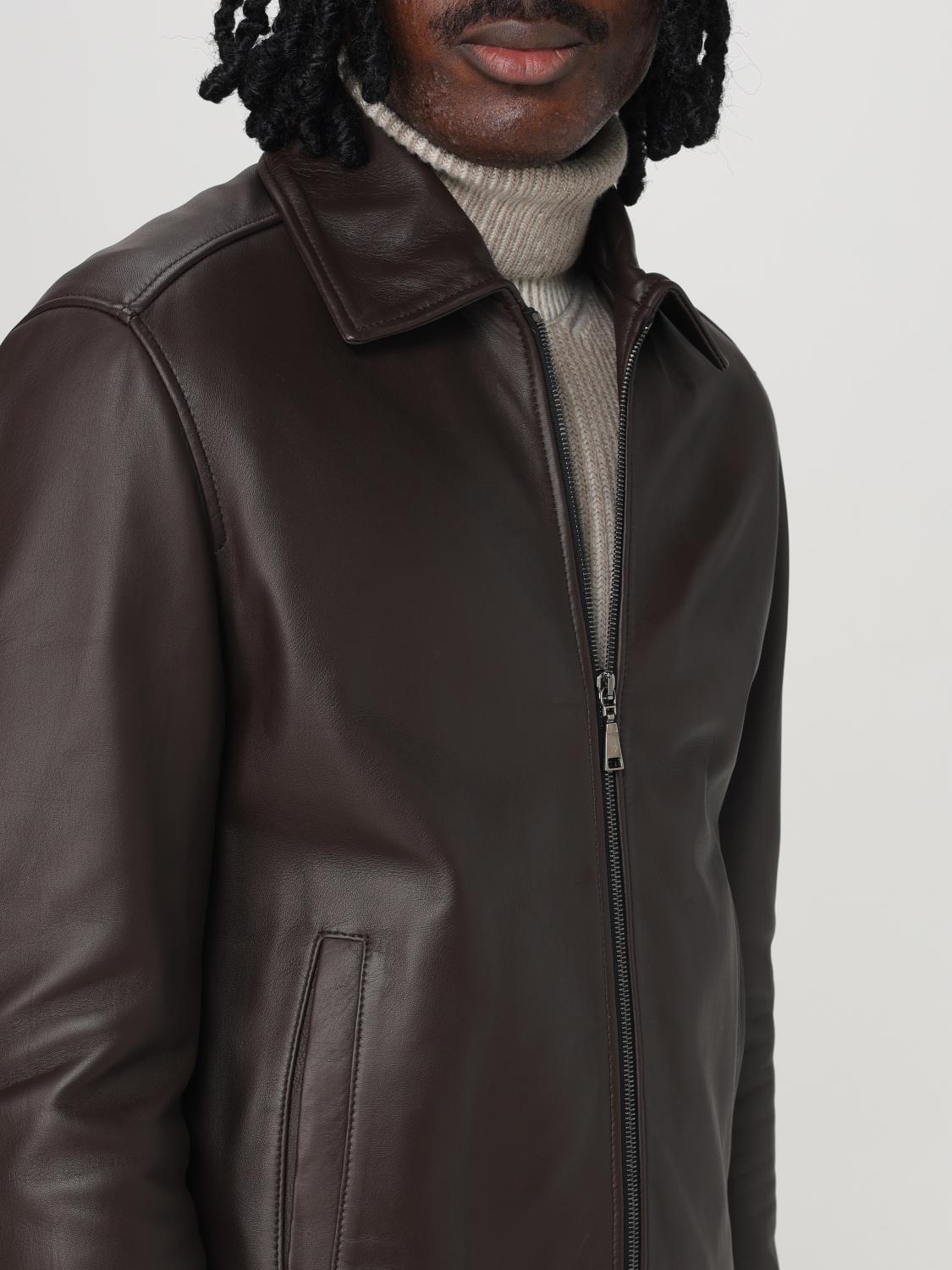 TAGLIATORE JACKET: Tagliatore men's jacket, Brown - Img 4