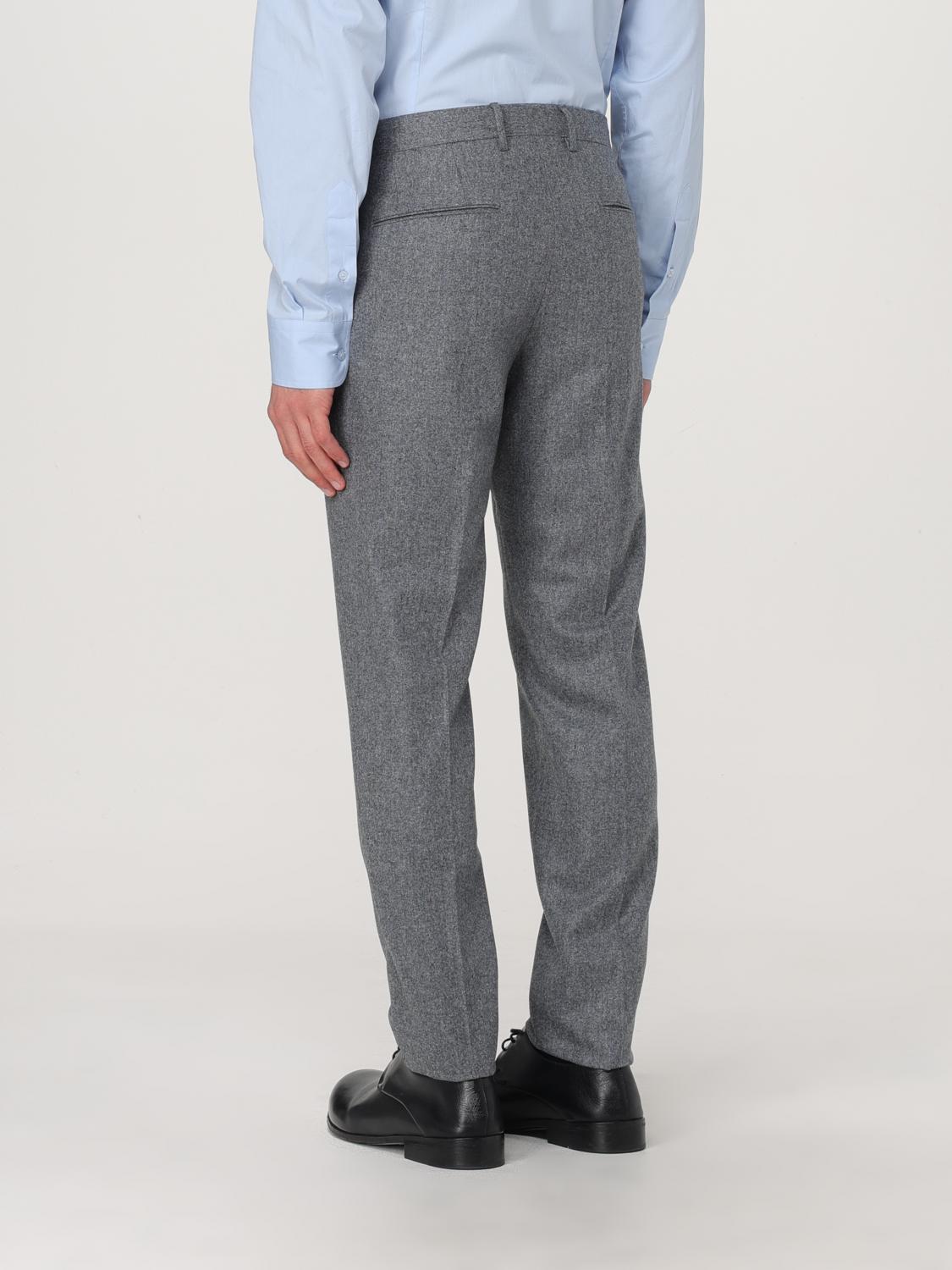 TAGLIATORE PANTS: Pants men Tagliatore, Charcoal - Img 2