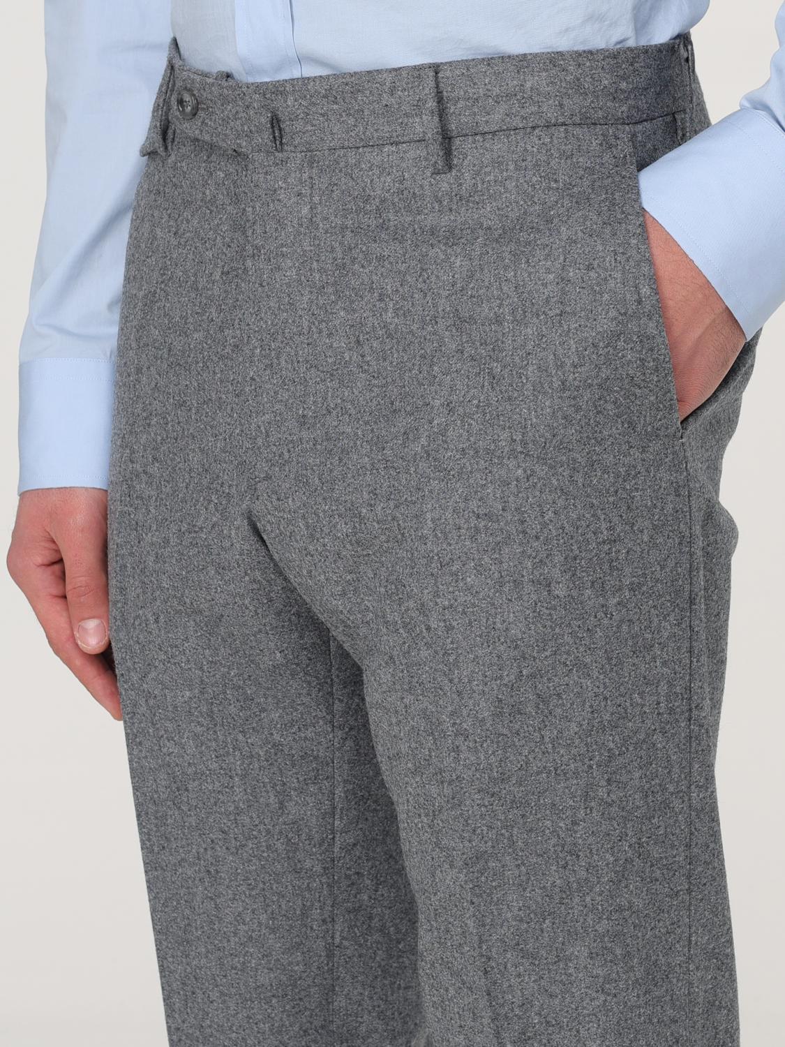 TAGLIATORE PANTS: Pants men Tagliatore, Charcoal - Img 3