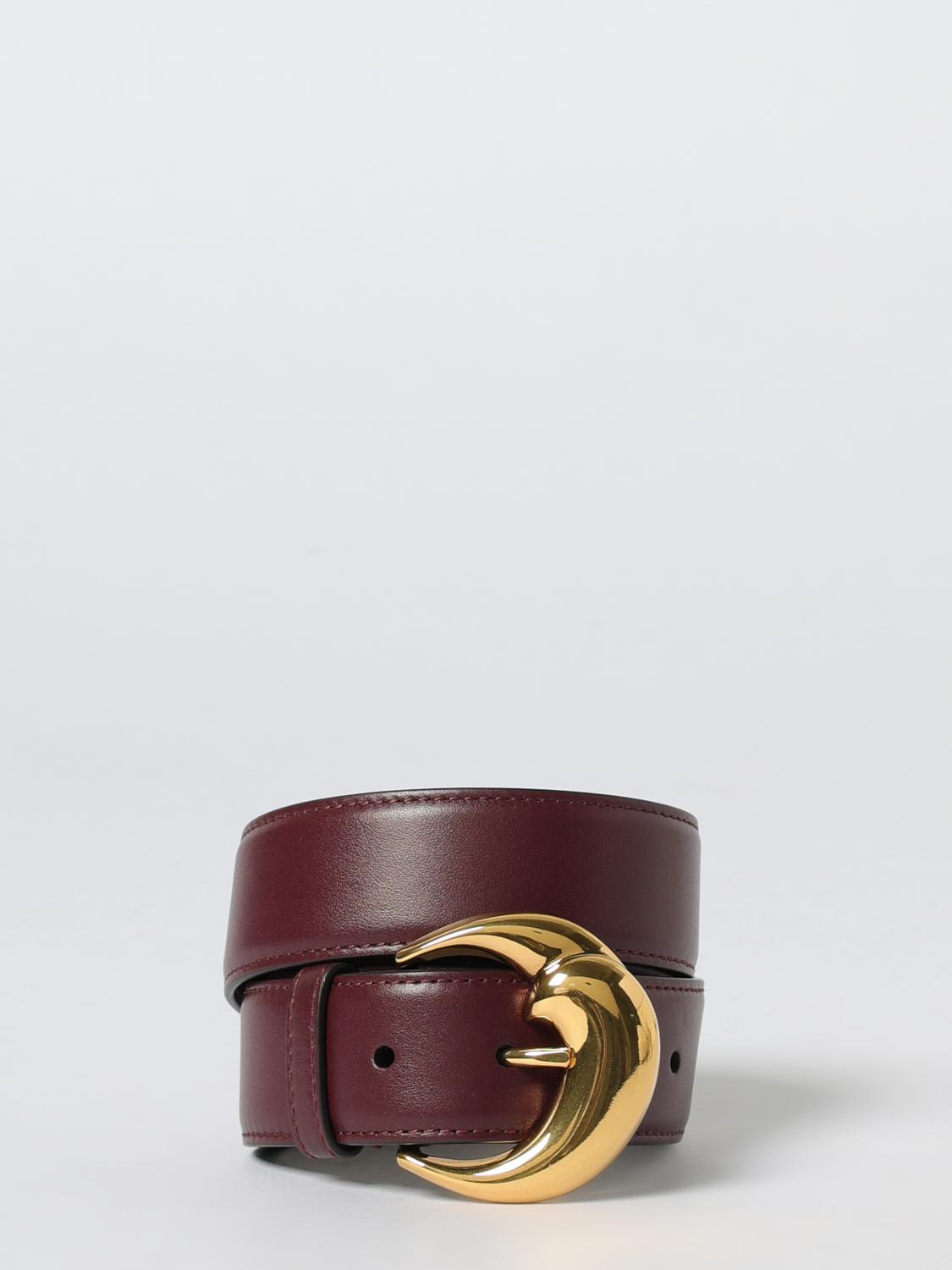 ETRO ベルト: Etro ペイズリーバックル レザーベルト, バイオレット - Img 1