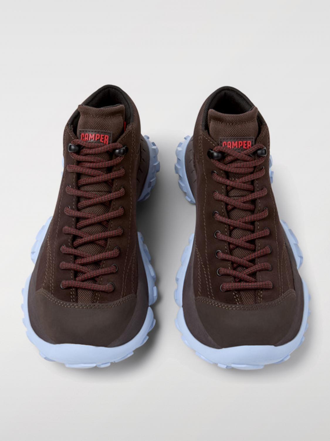 スニーカー CAMPER Woman Sneakers Brown K400785-002 KARST TREK 0 Karst Brown Ankle Boots for Women - Spring/Summer collection