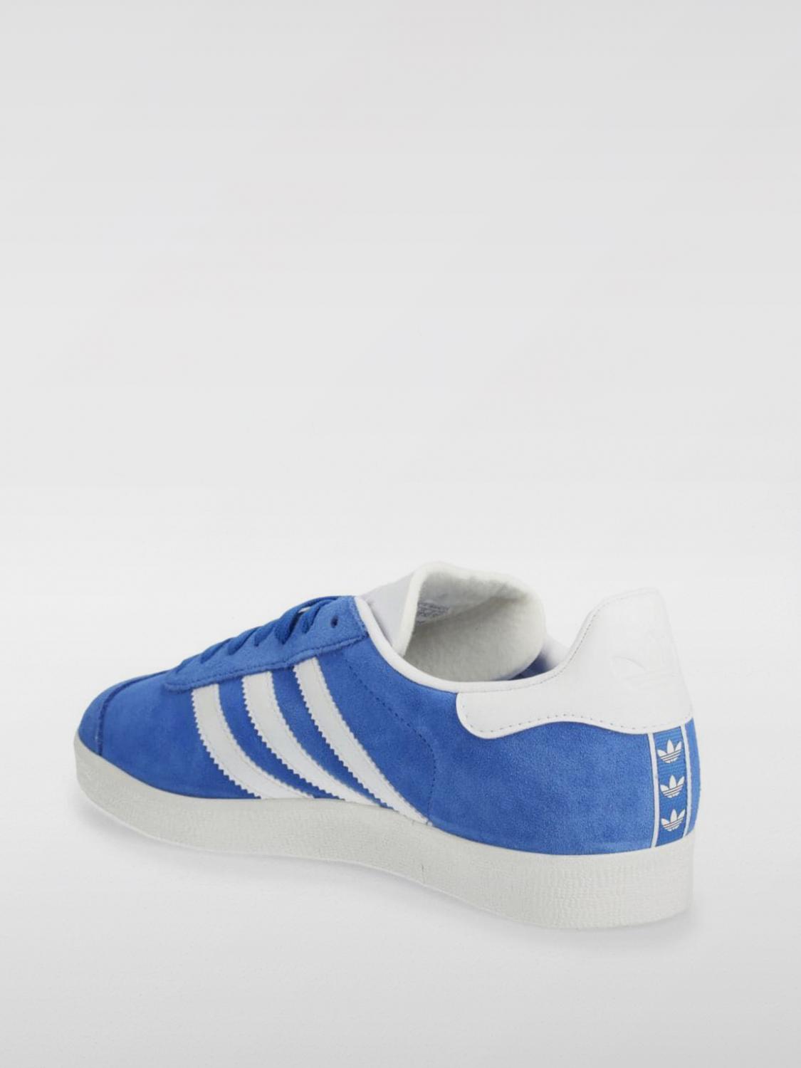 ADIDAS ORIGINALS SNEAKERS: Sneakers Gazelle Adidas Originals in camoscio , Blue - Img 3