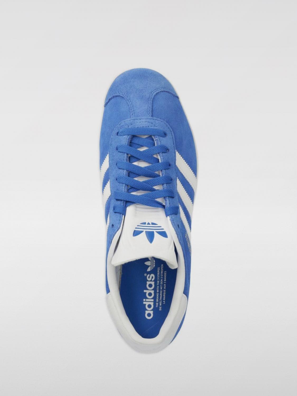 ADIDAS ORIGINALS SNEAKERS: Sneakers Gazelle Adidas Originals in camoscio , Blue - Img 4