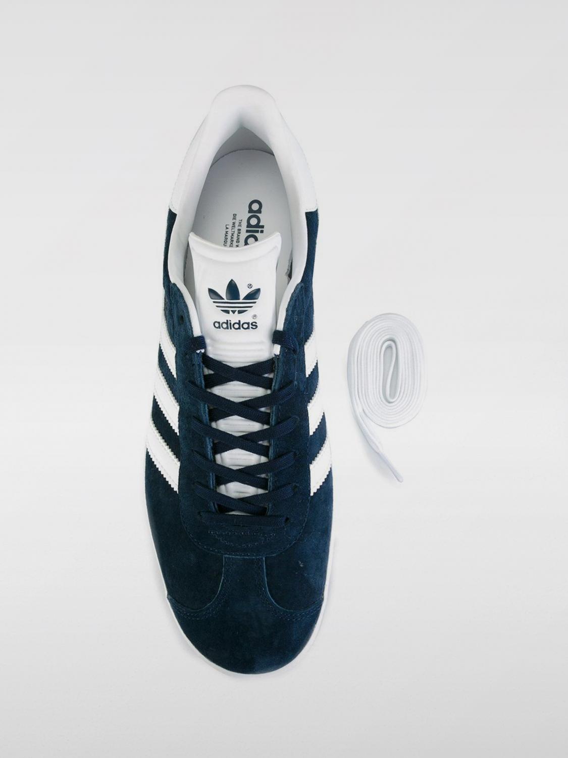 ADIDAS ORIGINALS SNEAKERS: Sneakers Gazelle Adidas Originals in camoscio , Blue - Img 4