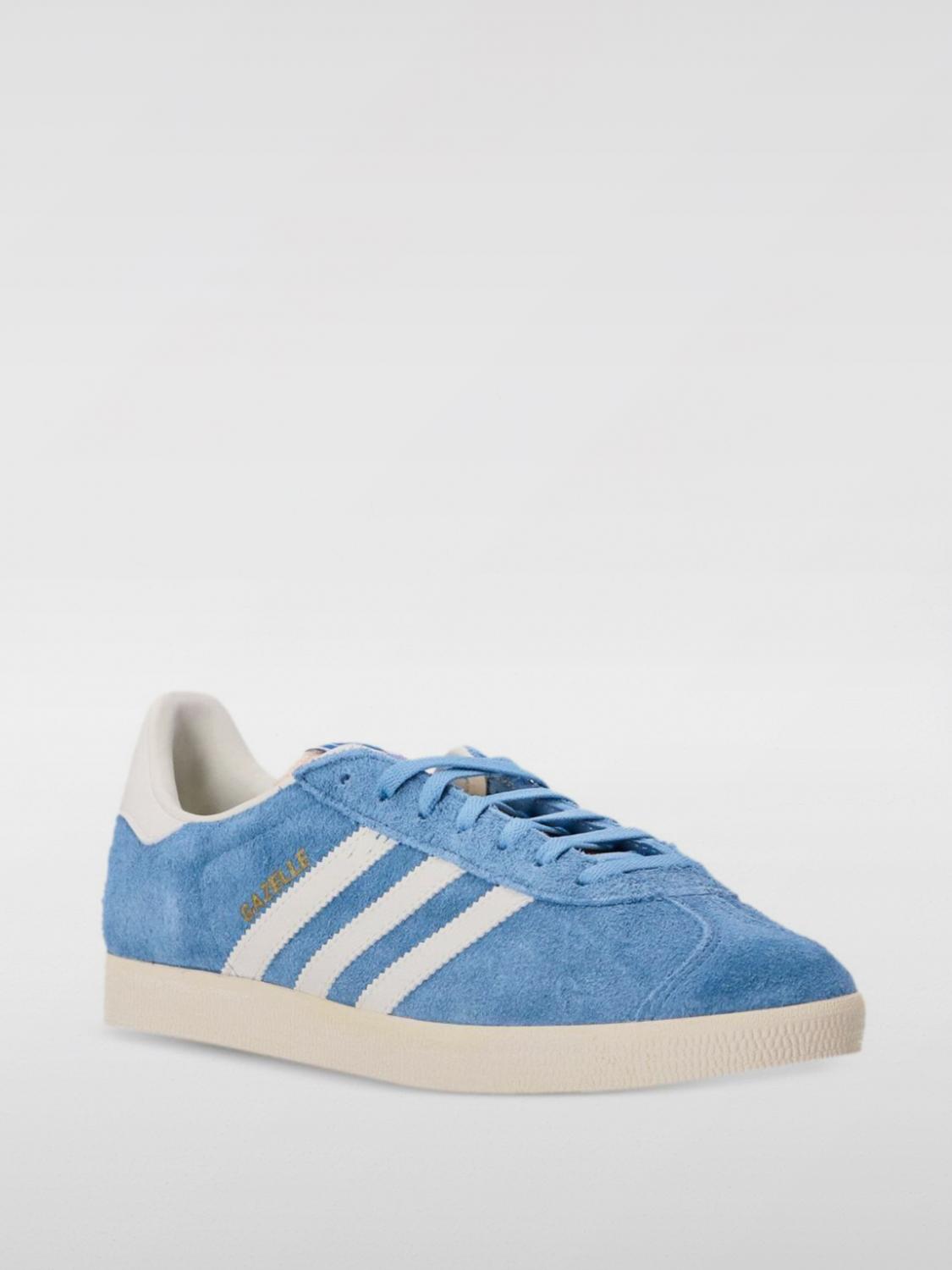 ADIDAS ORIGINALS SNEAKERS: Sneakers Gazelle Adidas Originals in camoscio , Blue - Img 2