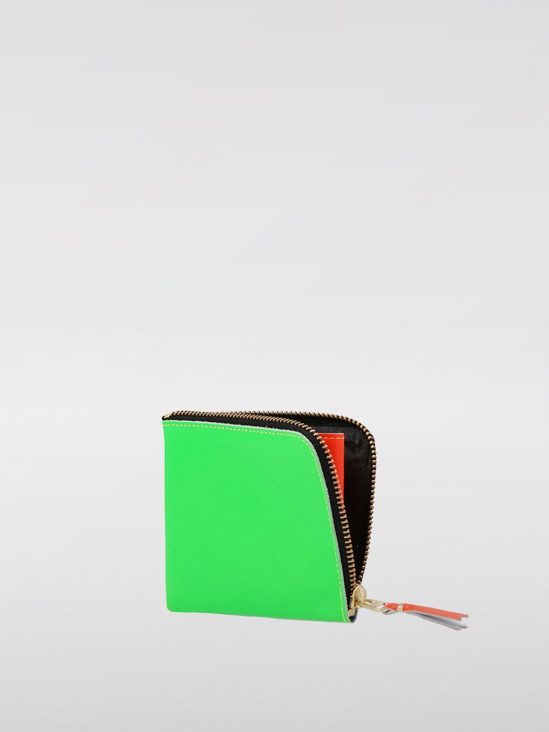 COMME DES GARÇONS WALLET PORTAFOGLIO: Portafoglio Comme Des Garçons Wallet in pelle , Verde - Img 2