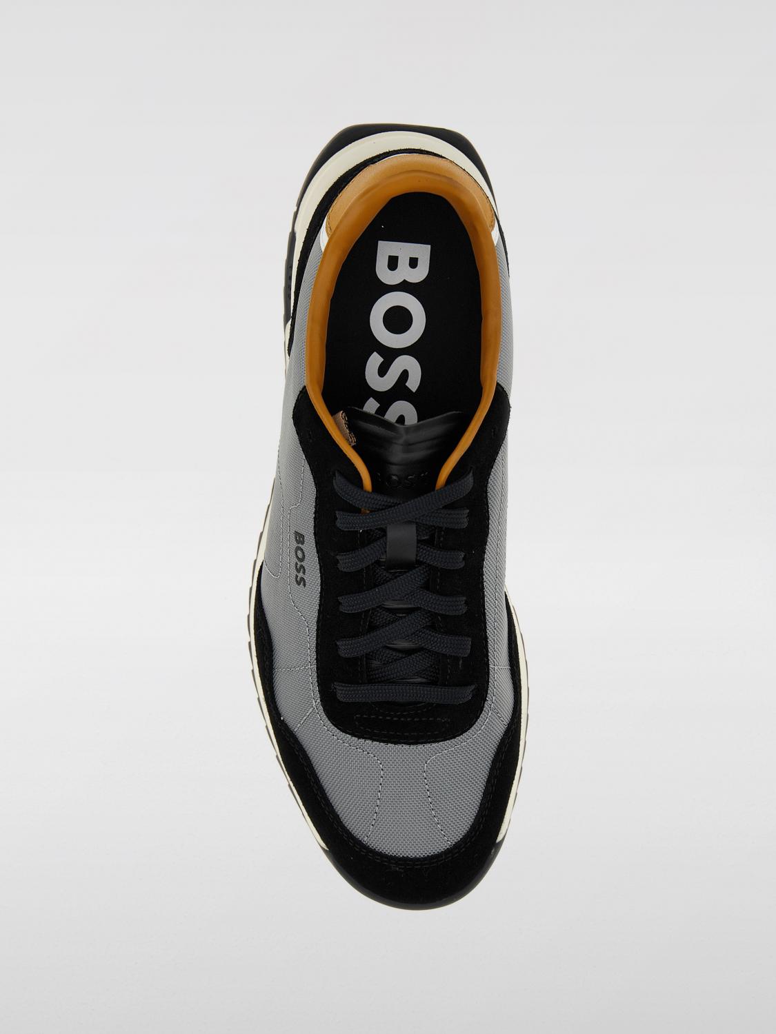 BOSS SNEAKERS: Sneakers men Boss, Grey - Img 4