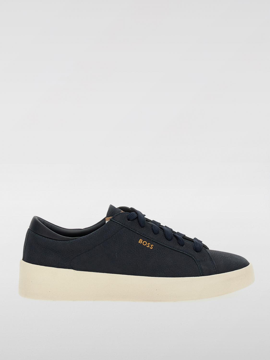 BOSS SNEAKERS: Sneakers men Boss, Blue - Img 1