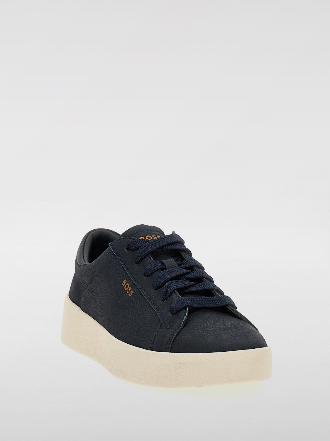 BOSS SNEAKERS: Sneakers men Boss, Blue - Img 2