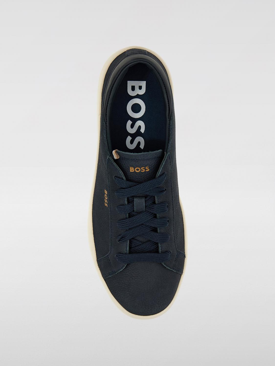 BOSS SNEAKERS: Sneakers men Boss, Blue - Img 4