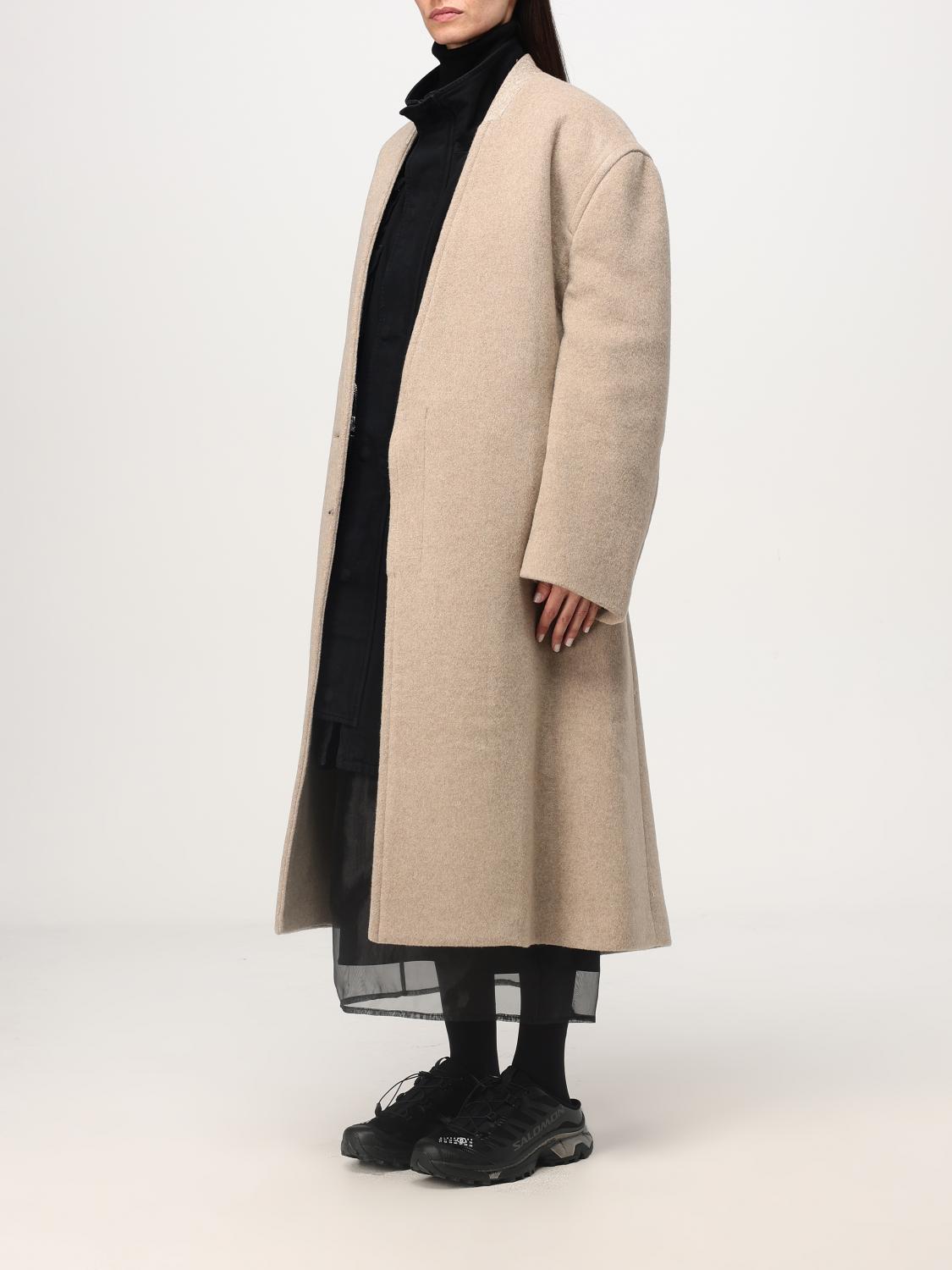 MM6 MAISON MARGIELA COAT: Coat woman Mm6 Maison Margiela, Beige - Img 4