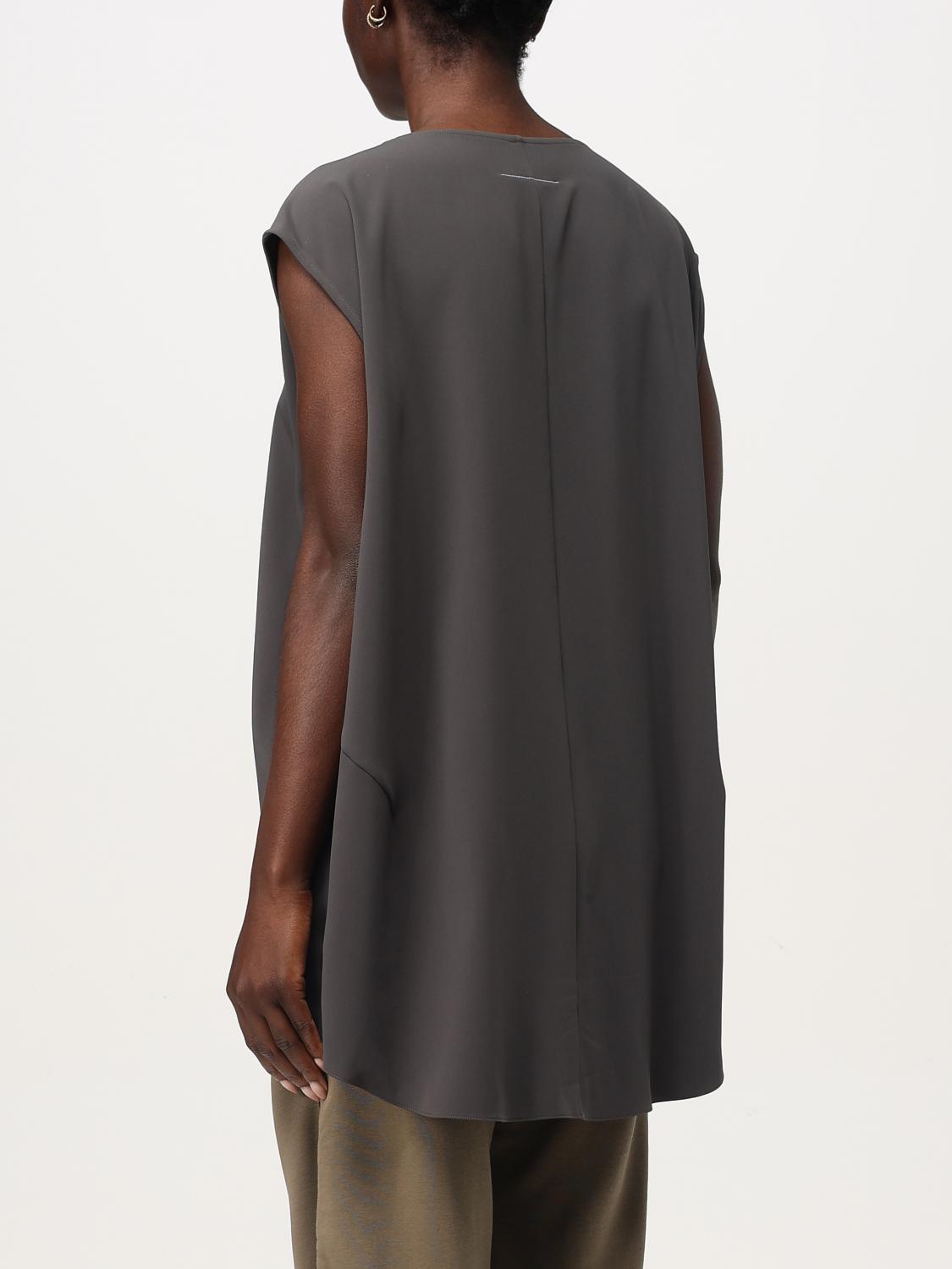 MM6 MAISON MARGIELA TOP: Top woman Mm6 Maison Margiela, Grey - Img 3