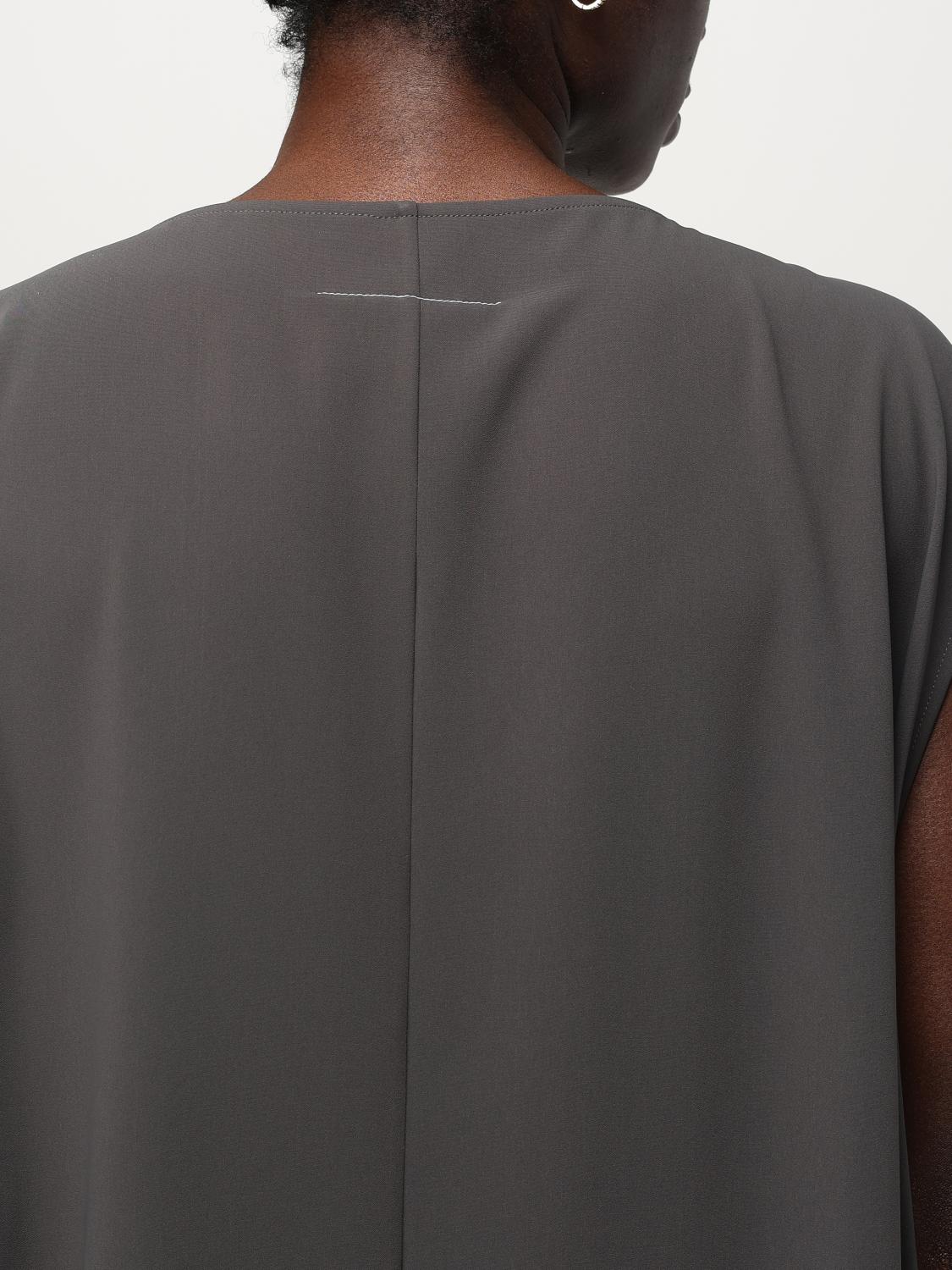 MM6 MAISON MARGIELA TOP: Top woman Mm6 Maison Margiela, Grey - Img 5