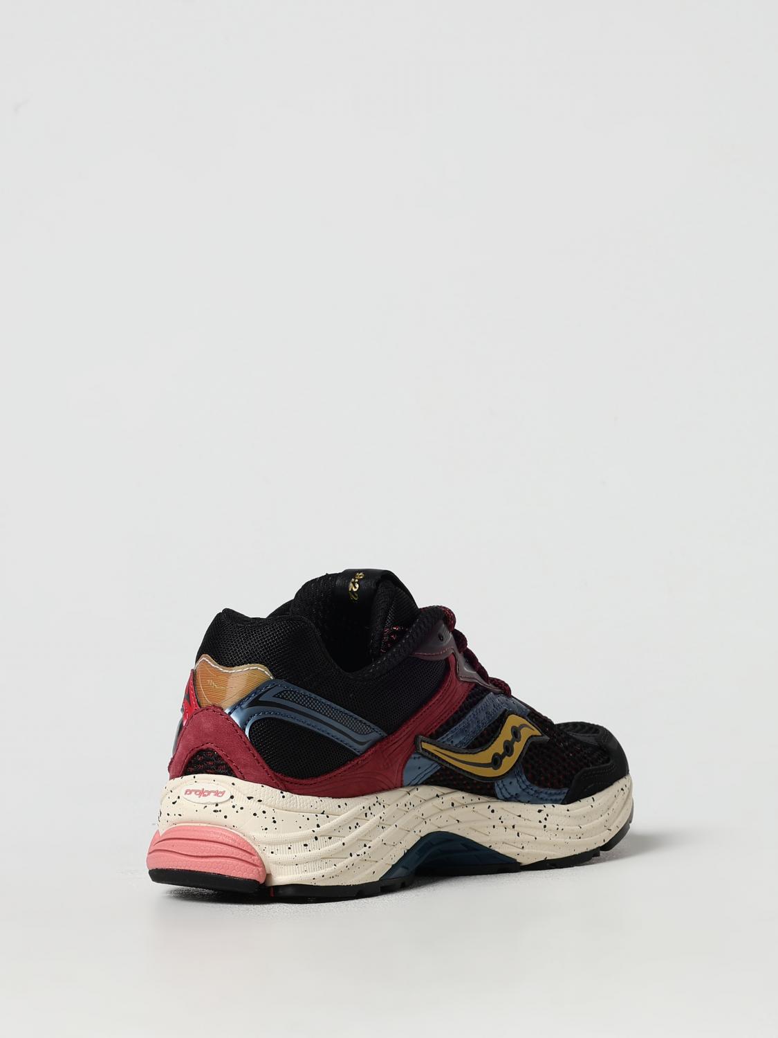 SAUCONY SNEAKERS: Sneakers Grid Shadow 2 Saucony in mesh e gomma, Rosso - Img 3