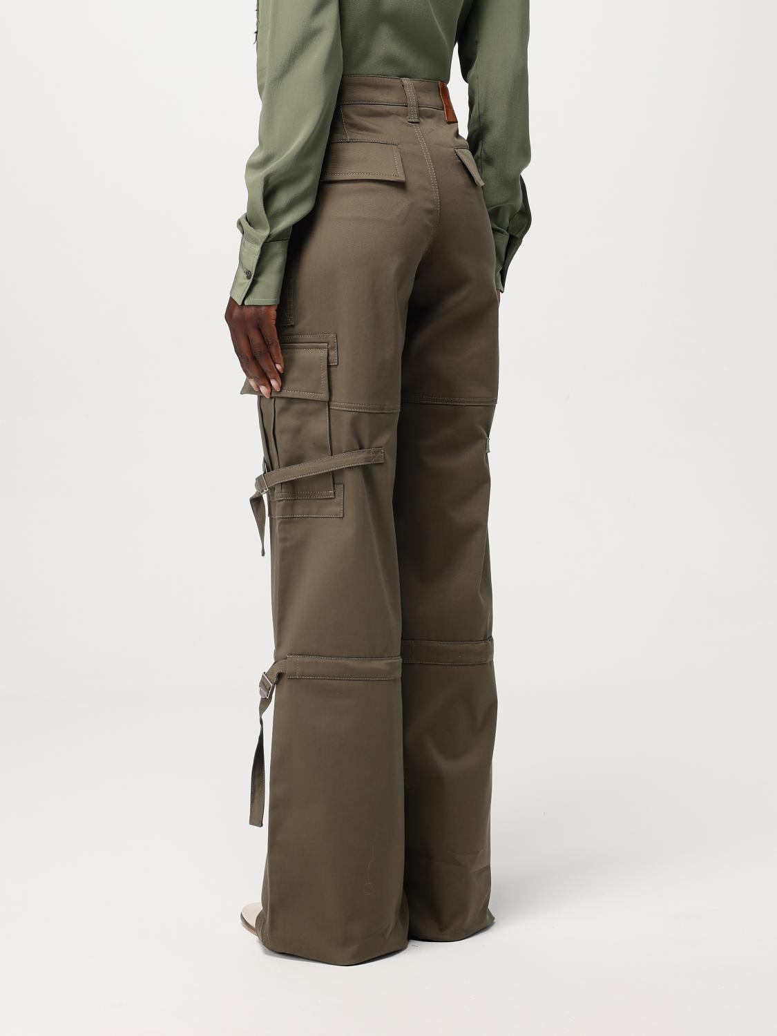 ERMANNO SCERVINO PANTS: Pants woman Ermanno Scervino, Green - Img 3