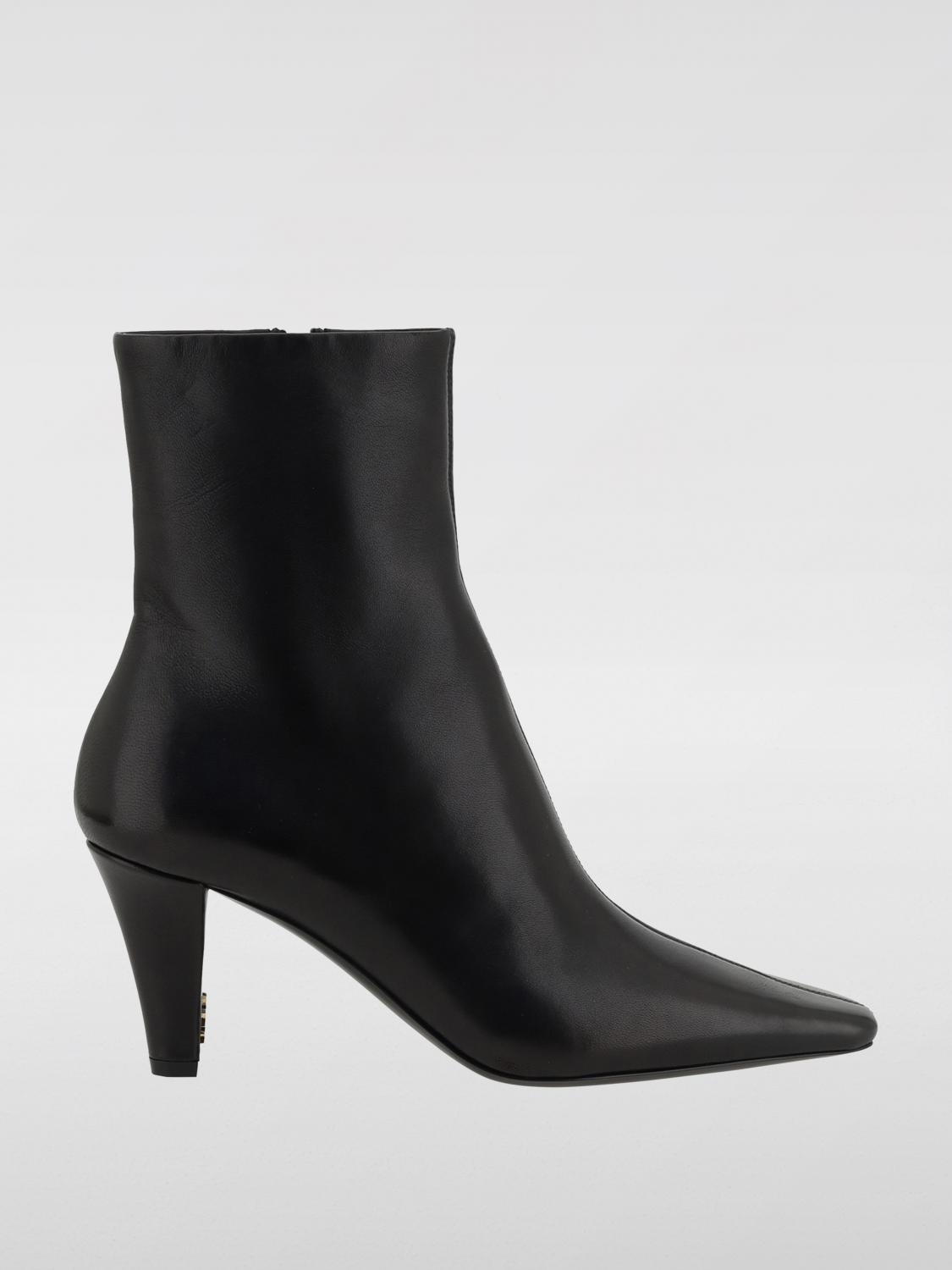 SAINT LAURENT STIVALETTI: Stivaletto Jill Saint Laurent in pelle, Nero - Img 1