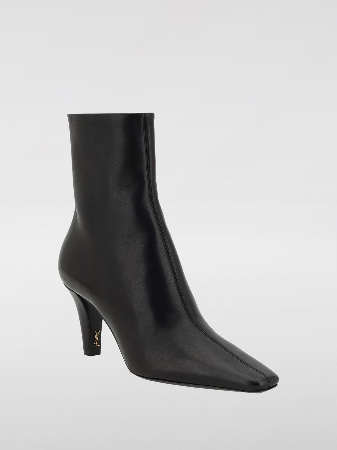 SAINT LAURENT STIVALETTI: Stivaletto Jill Saint Laurent in pelle, Nero - Img 2