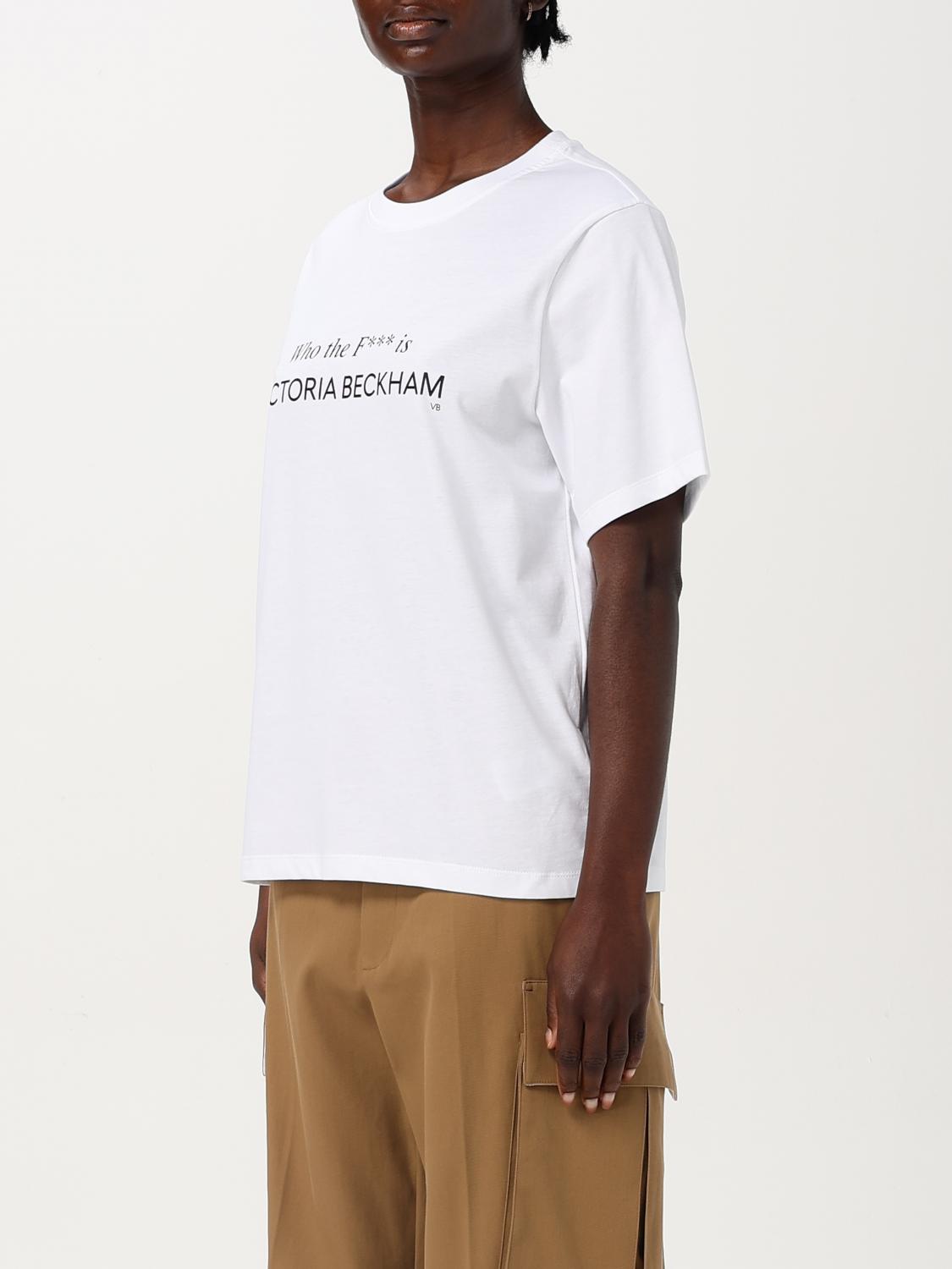 VICTORIA VICTORIA BECKHAM T-SHIRT: T-shirt woman Victoria Victoria Beckham, White - Img 4