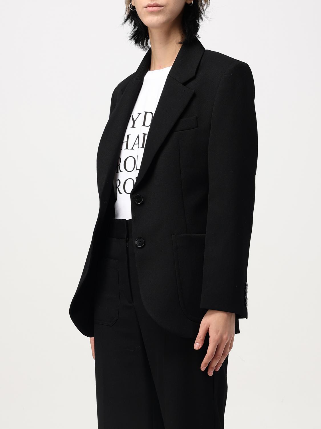 VICTORIA VICTORIA BECKHAM JACKET: Jacket woman Victoria Victoria Beckham, Black - Img 4