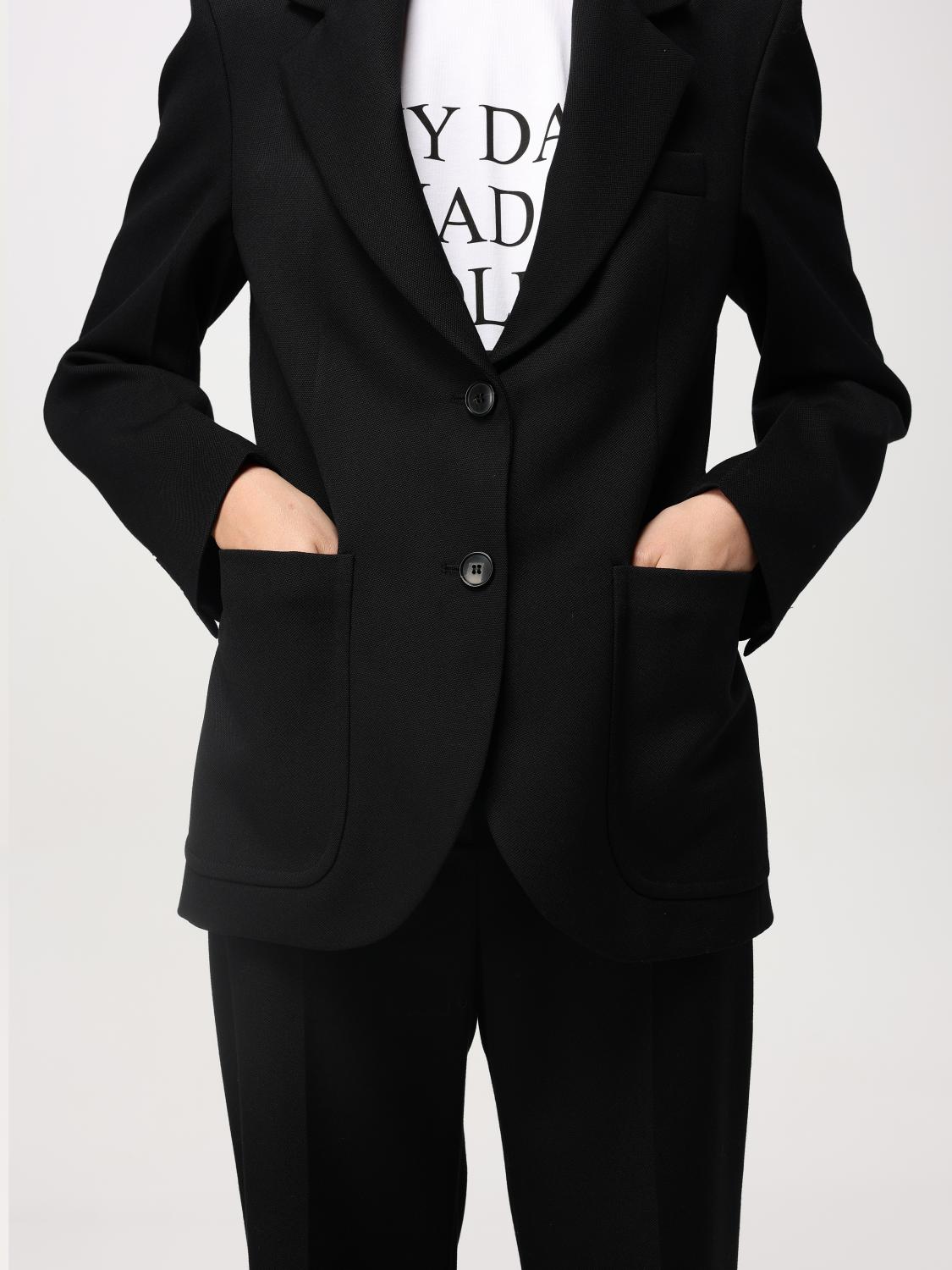 VICTORIA VICTORIA BECKHAM JACKET: Jacket woman Victoria Victoria Beckham, Black - Img 5