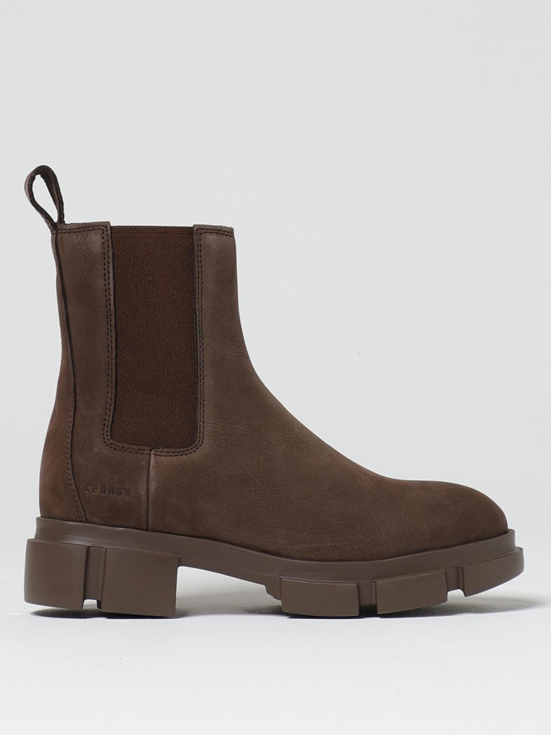 PAIA COPENHAGEN FLAT ANKLE BOOTS: Shoes woman Paia Copenhagen, Brown - Img 1