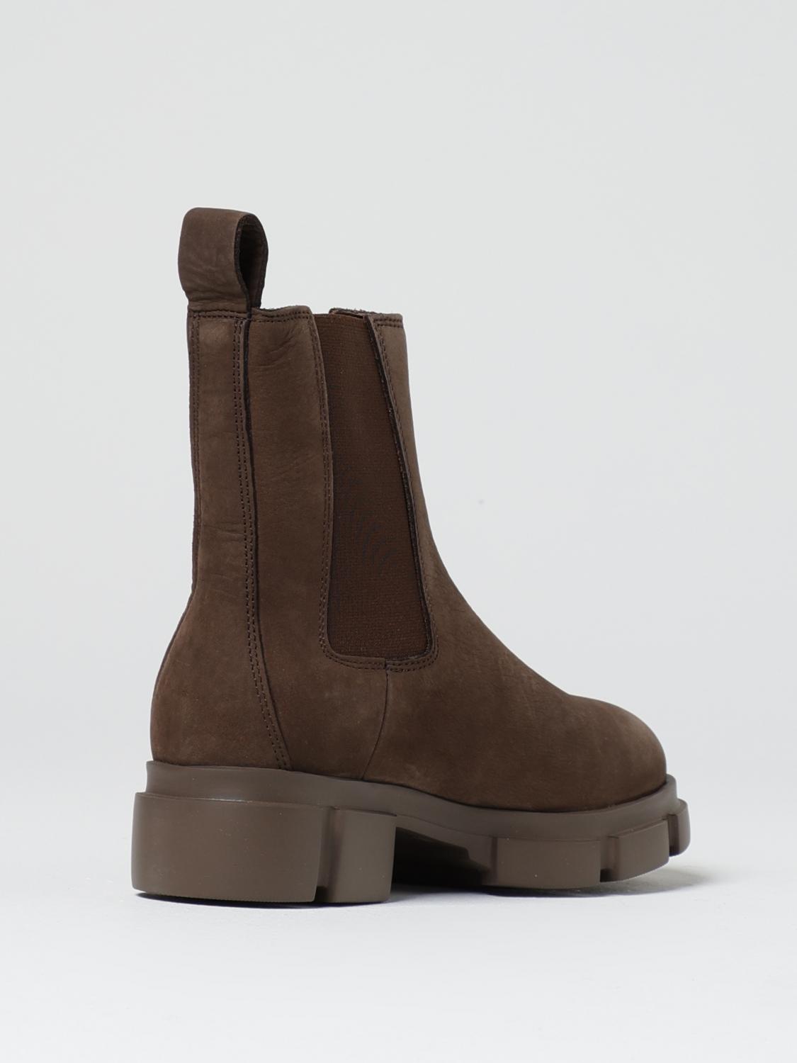 PAIA COPENHAGEN FLAT ANKLE BOOTS: Shoes woman Paia Copenhagen, Brown - Img 3