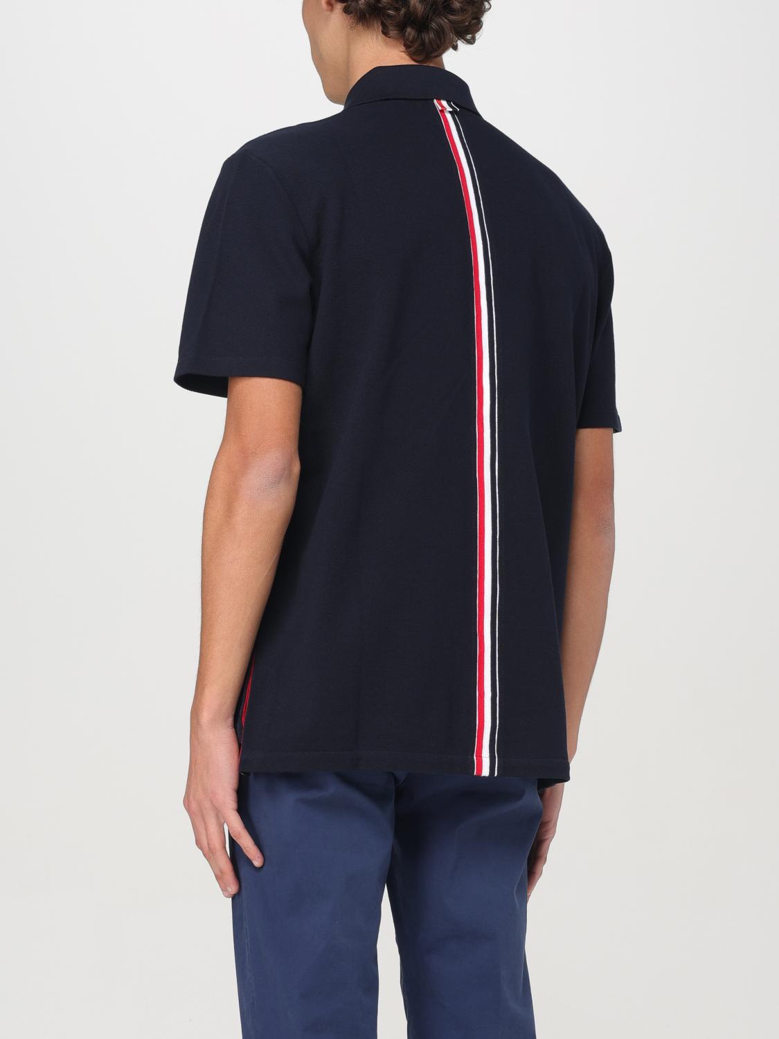 THOM BROWNE POLO SHIRT: Polo shirt men Thom Browne, Blue - Img 2