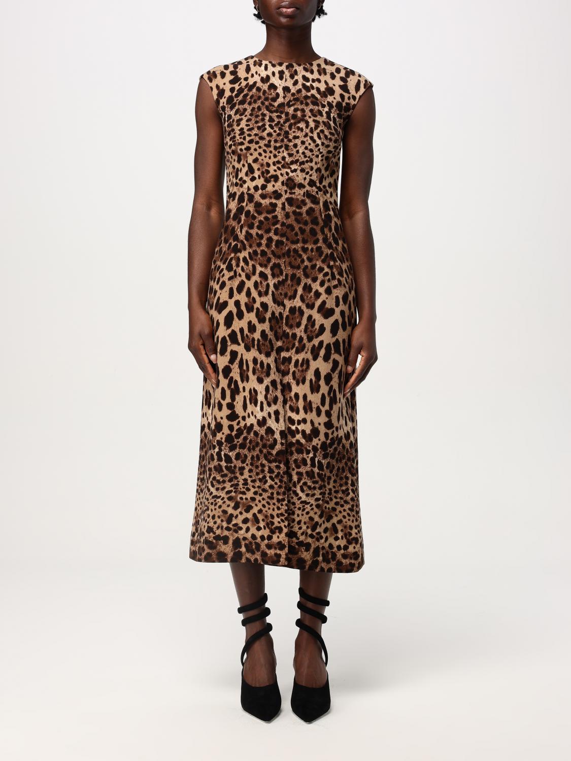 DOLCE & GABBANA DRESS: Dress woman Dolce & Gabbana, Brown - Img 1