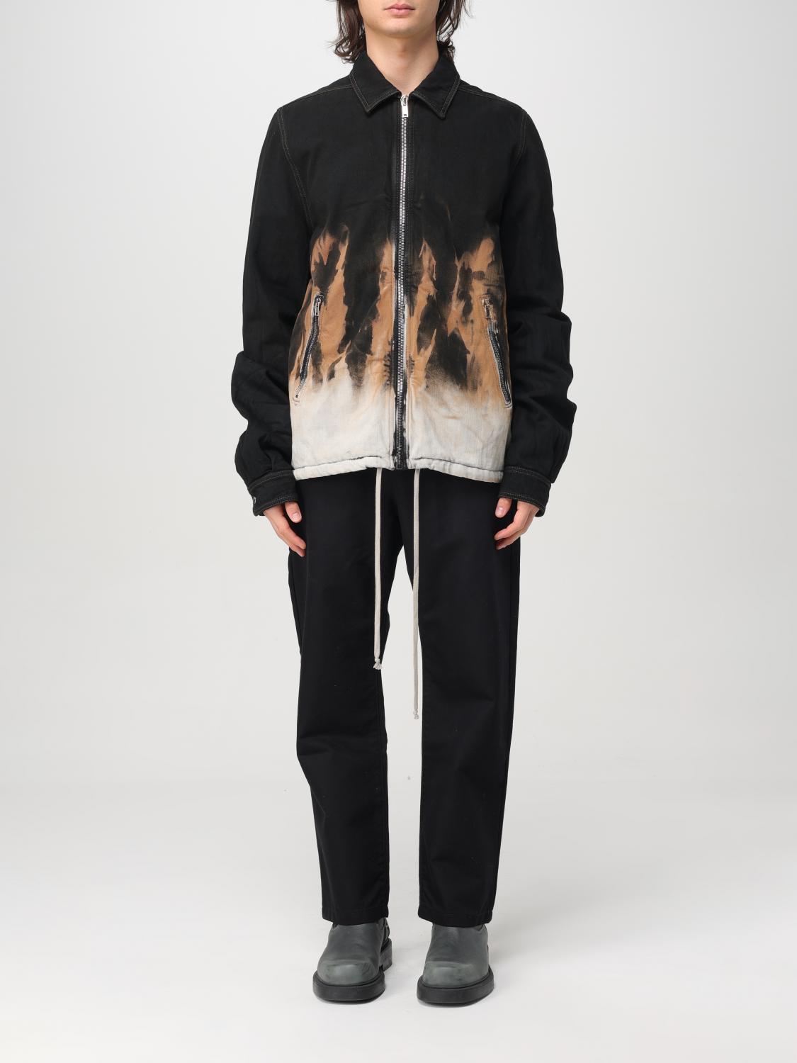 RICK OWENS DRKSHDW 재킷: 블레이저 남성 Drkshdw, 블랙 - Img 1