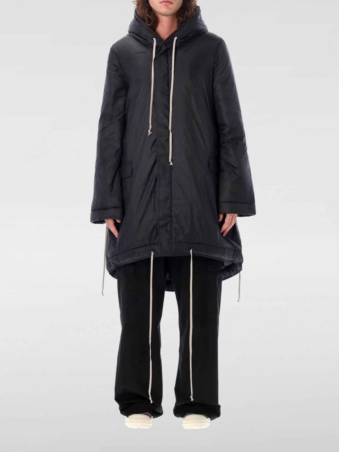 RICK OWENS DRKSHDW 재킷: 코트 남성 Drkshdw, 블랙 - Img 1