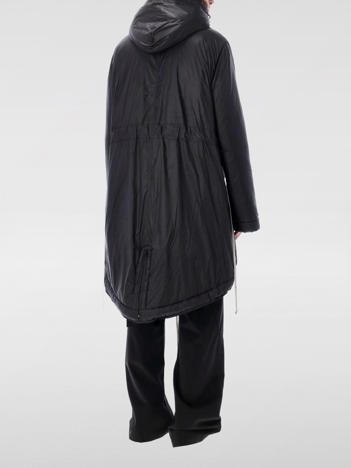 RICK OWENS DRKSHDW 재킷: 코트 남성 Drkshdw, 블랙 - Img 2