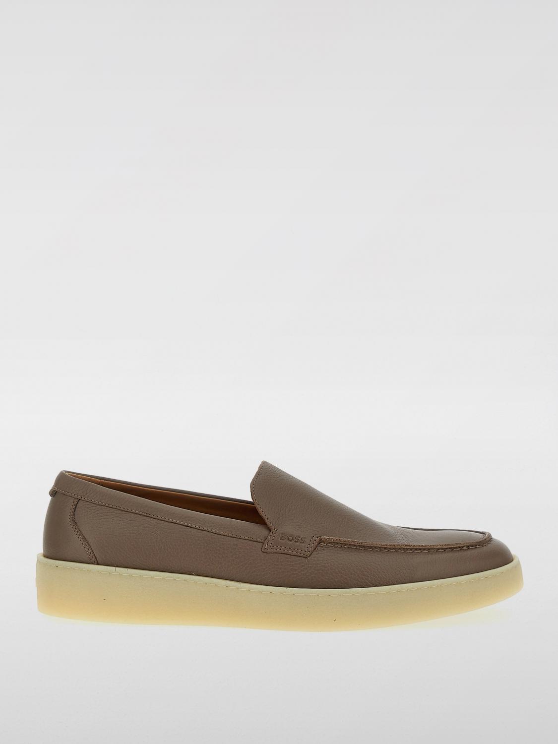 BOSS LOAFERS: Shoes men Boss, Brown - Img 1