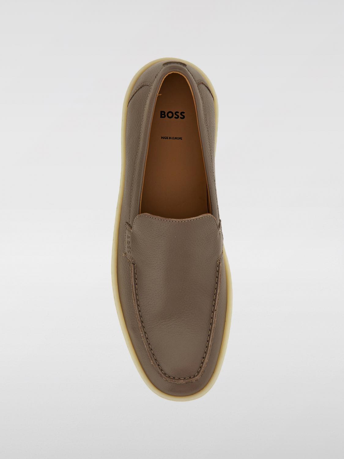 BOSS LOAFERS: Shoes men Boss, Brown - Img 4