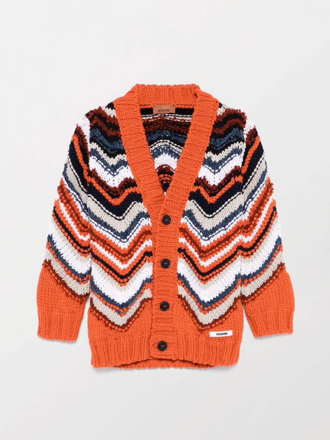 MISSONI SWEATER: Sweater kids Missoni, Orange - Img 1