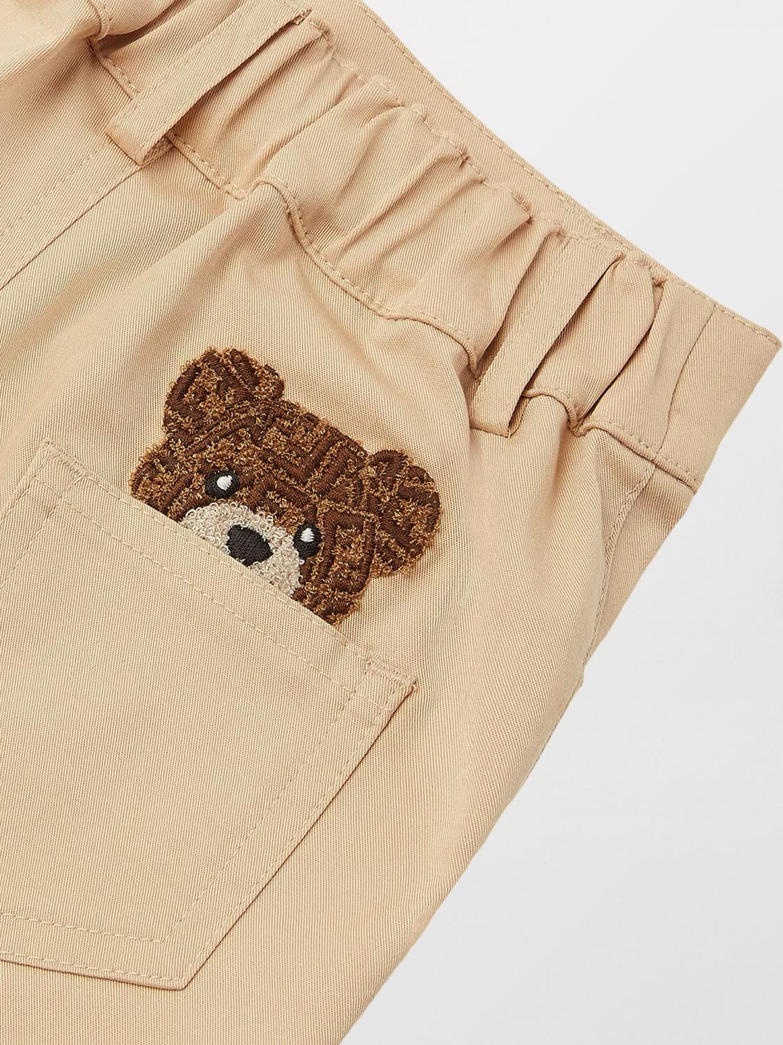 Fendi Pants kids - Brown | BMF229ADEH | GIGLIO.COM