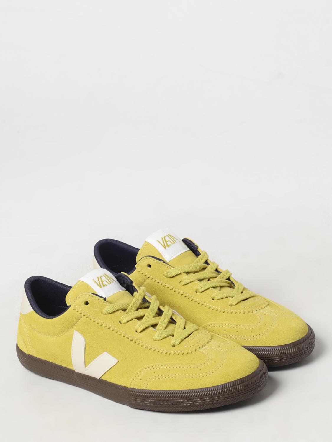 VEJA BASKETS: Baskets femme Veja, Jaune - Img 2