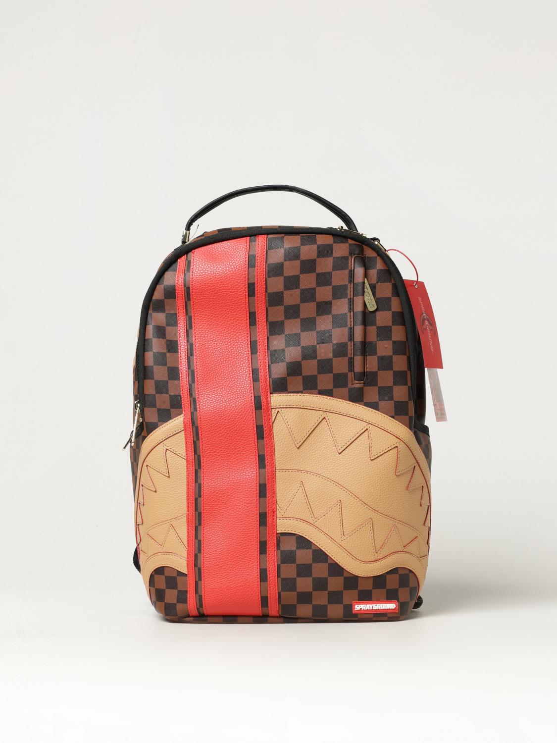 SPRAYGROUND ZAINO: Zaino Henny Raceway Update Sprayground in cotone spalmato saffiano , Fantasia - Img 1